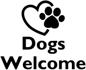 Dogs welcome icon