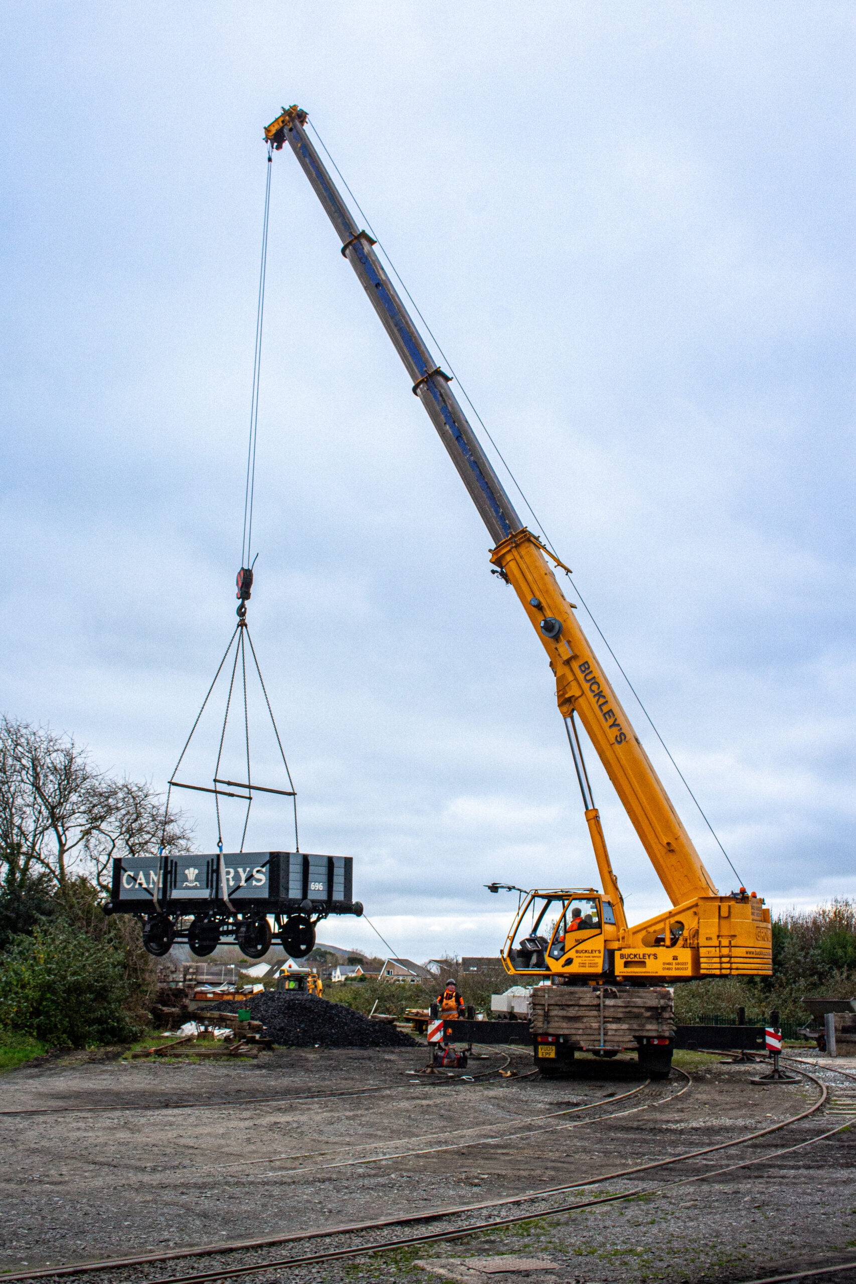 Warlf Rails Rail Interchange returns to Tywyn Wharf after 40 years! – Talyllyn Railway